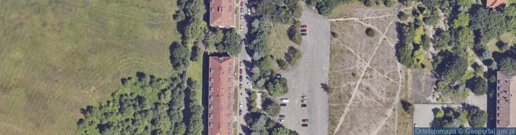 Zdjęcie satelitarne Osiedle Pod Jeleniami - Jelenia Góra