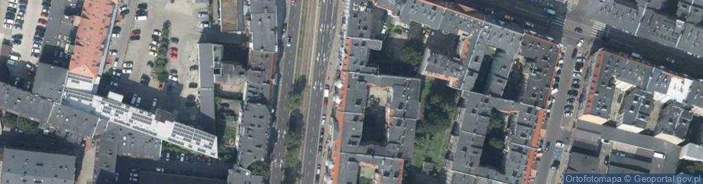 Zdjęcie satelitarne Piotr Szulc Villa Szulc Biuro Obrotu Nieruchomościami