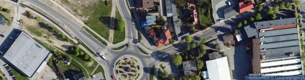 Zdjęcie satelitarne Pol-Bit Nieruchomości Wycena Obrót Doradztwo Barbara Polkowska Tadeusz Polkowski