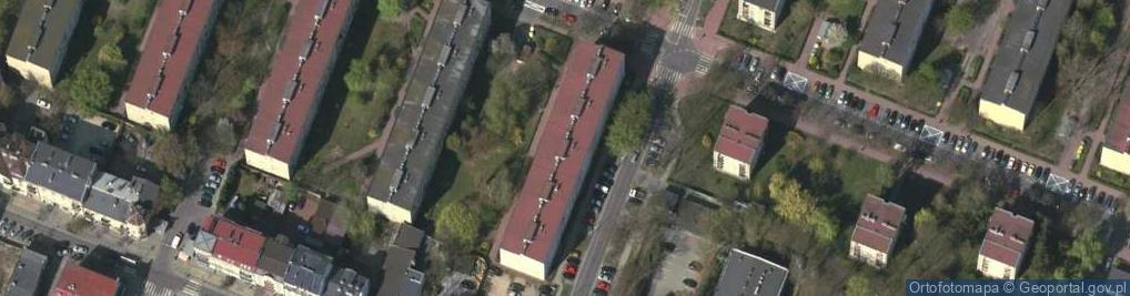 Zdjęcie satelitarne Pośrednictwo w Obrocie Nieruchomościami Dom Danuta Gołąb