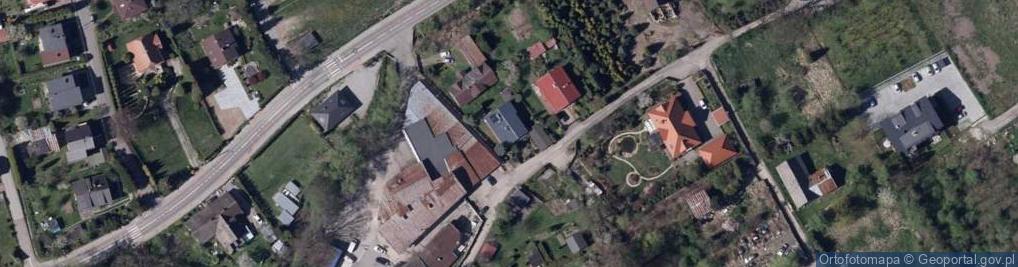 Zdjęcie satelitarne Tessen nieruchomości Bielsko-Biała