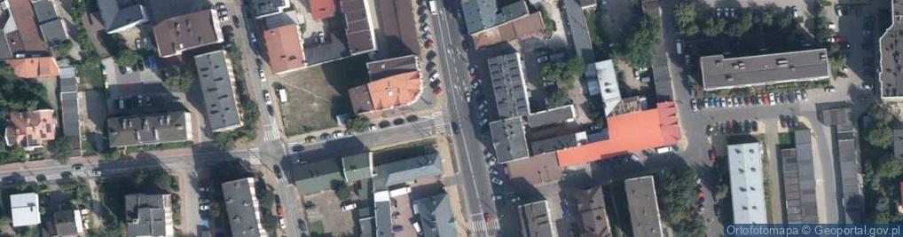 Zdjęcie satelitarne WM Nieruchomości Witold Marzec