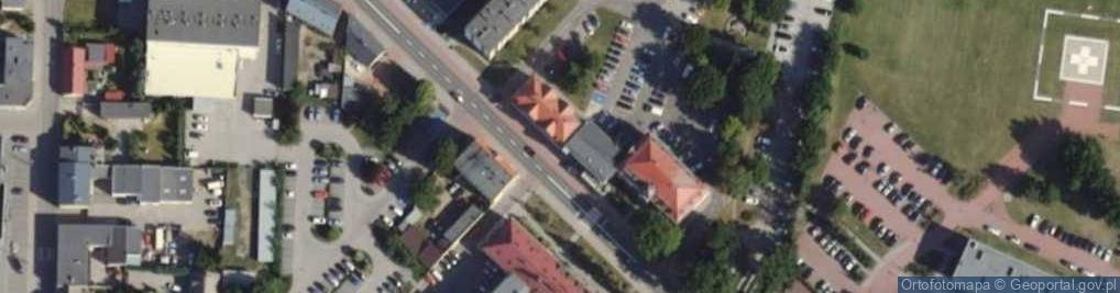 Zdjęcie satelitarne Terenowy Punkt Paszportowy
