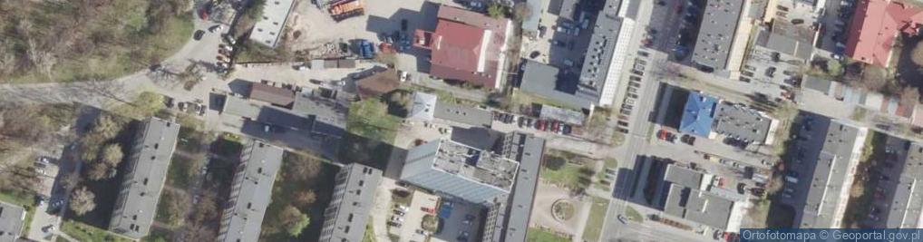 Zdjęcie satelitarne Terenowy Punkt Paszportowy