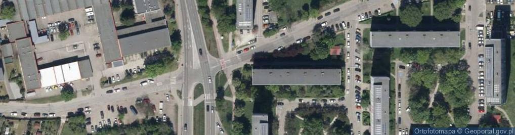 Zdjęcie satelitarne Aga Biuro Rachunkowe Maria Kukuczka Andrzej Kaczkowski