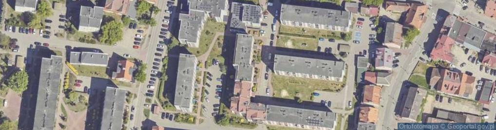 Zdjęcie satelitarne Biuro Rachunkowe Debet