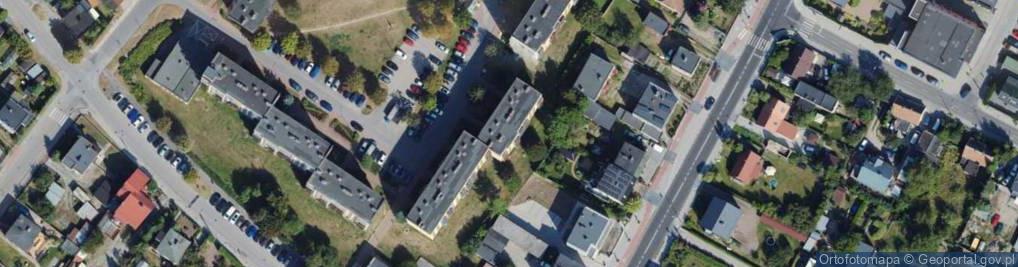 Zdjęcie satelitarne Biuro Rachunkowe Kapi