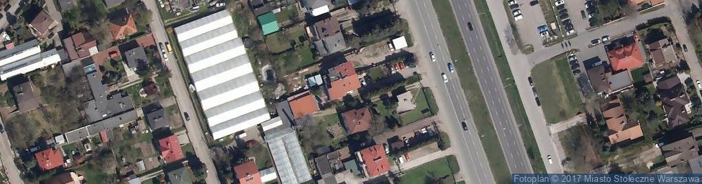 Zdjęcie satelitarne Biuro Rachunkowe Tarchomin