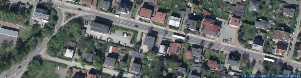 Zdjęcie satelitarne Biuro Rachunkowe Tes Kuźnik Danuta