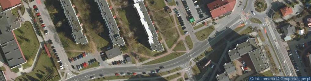 Zdjęcie satelitarne Biuro Rachunkowe Wawrzyn