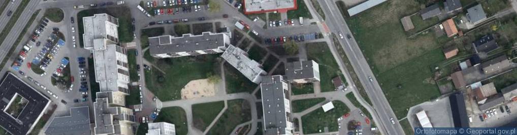 Zdjęcie satelitarne Biuro Rachunkowo Księdowe