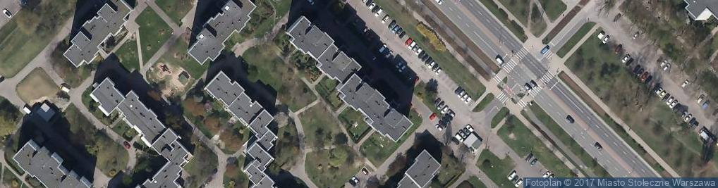 Zdjęcie satelitarne Dak Biuro Rachunkowe