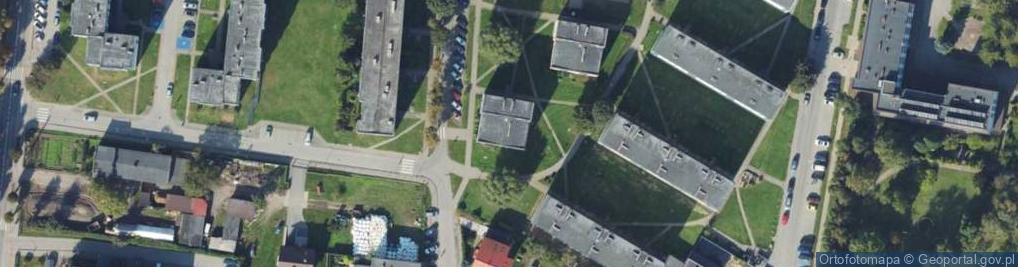 Zdjęcie satelitarne Ewa Zagórska - Wszałek Biuro Rachunkowe Mecenat