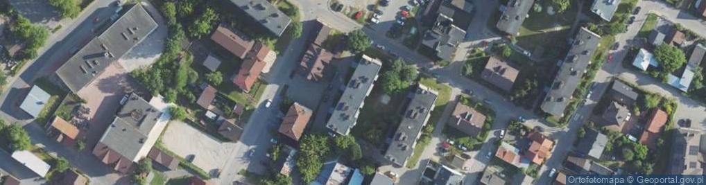 Zdjęcie satelitarne Małgorzata Mazuruk Biuro Rachunkowe Fidelis