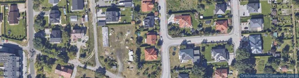 Zdjęcie satelitarne Ościk Anna Wa Fin Biuro Rachunkowe