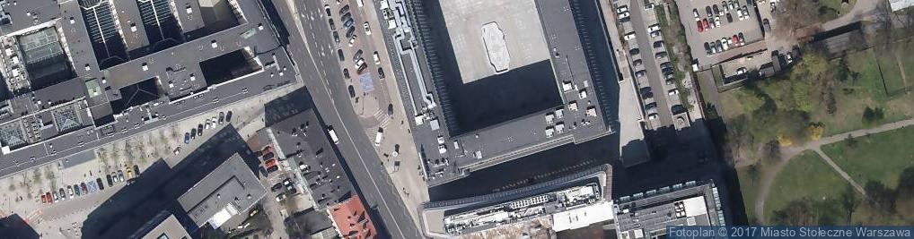 Zdjęcie satelitarne Centrum Bankowo-Finansowe