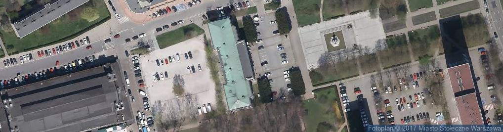Zdjęcie satelitarne Centrum Prasowe Pałac Lubomirskich