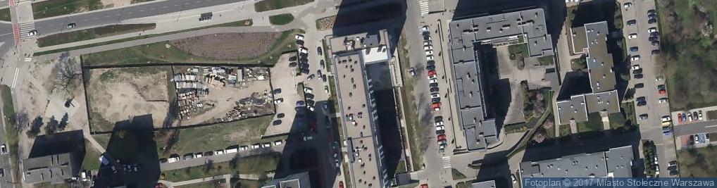 Zdjęcie satelitarne Izokor Budownictwo