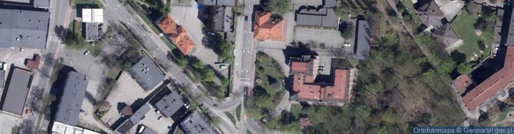 Zdjęcie satelitarne K1 Rybnik biura do wynajęcia