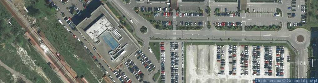 Zdjęcie satelitarne Kraków Business Park