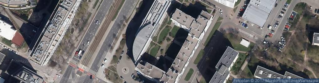 Zdjęcie satelitarne Prokom Software S.A. Warszawa