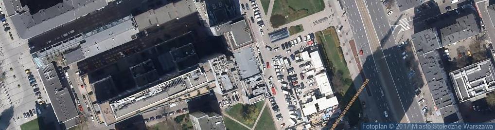 Zdjęcie satelitarne Śródmieście, Zielna Center, ul. Zielna 37