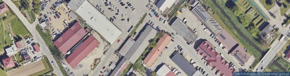 Zdjęcie satelitarne Pawilon Meblowy Merkury