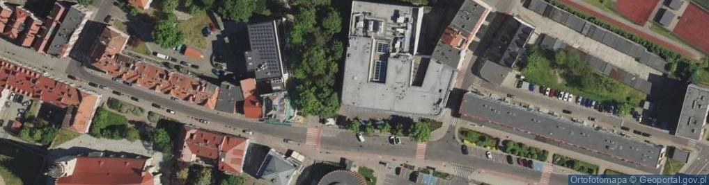 Zdjęcie satelitarne BNP Paribas - Oddział