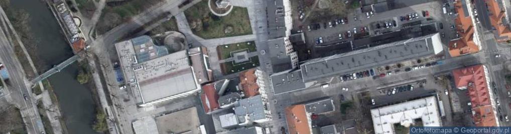 Zdjęcie satelitarne BNP Paribas - Oddział