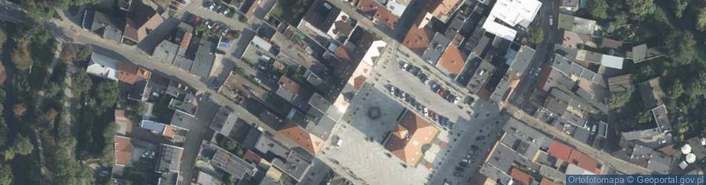 Zdjęcie satelitarne BNP Paribas - Oddział