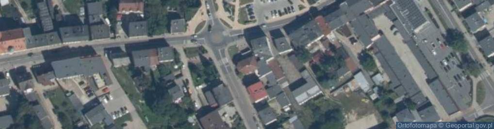 Zdjęcie satelitarne BNP Paribas - Oddział