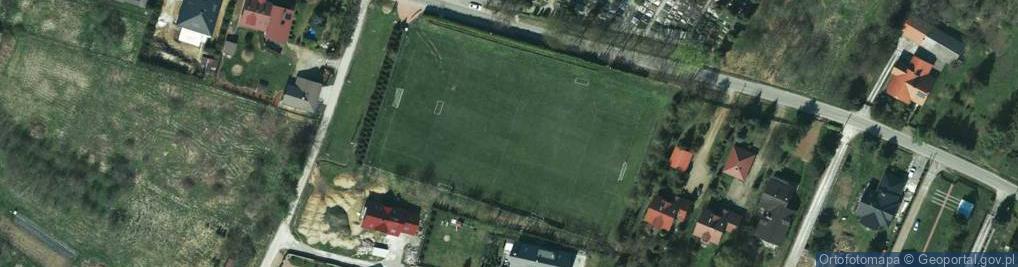 Zdjęcie satelitarne boisko piłkarskie