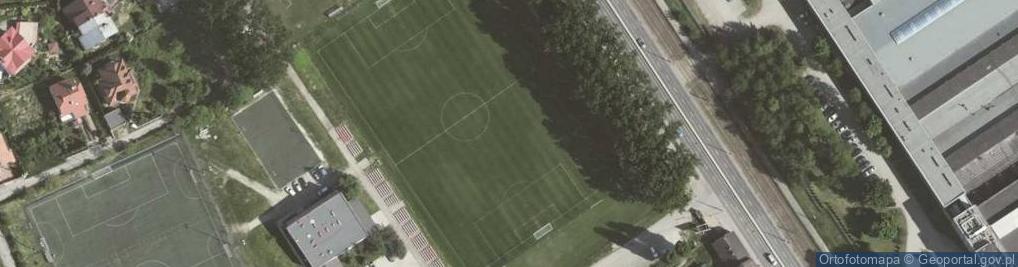 Zdjęcie satelitarne Boisko treningowe KS Cracovia