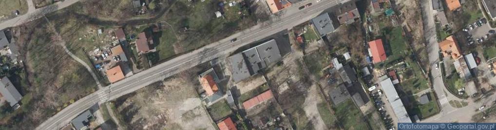Zdjęcie satelitarne GZKS Sośnica