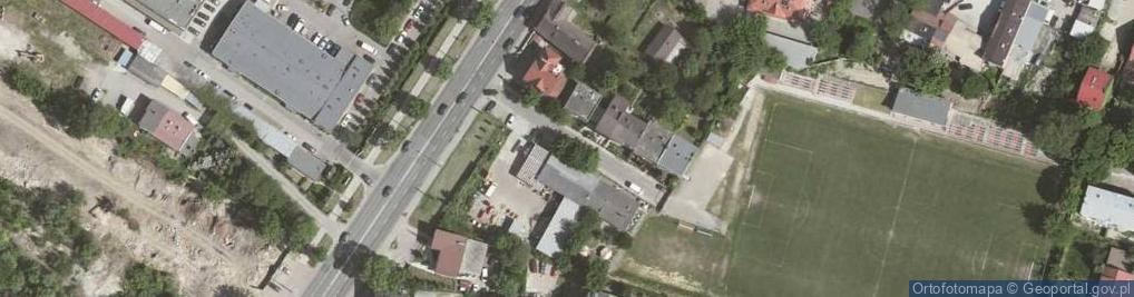 Zdjęcie satelitarne KS Prądniczanka
