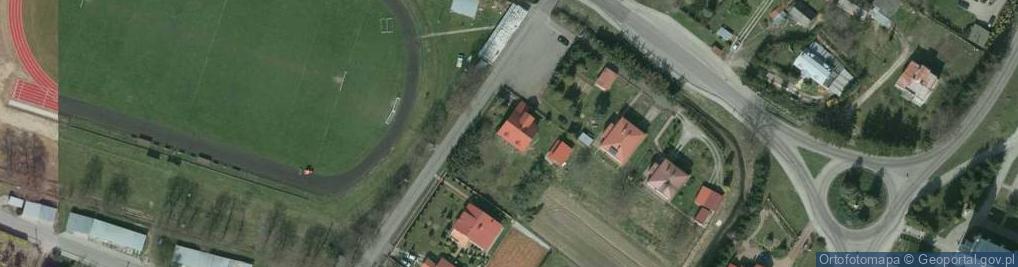 Zdjęcie satelitarne LKS Żurawianka Żurawica