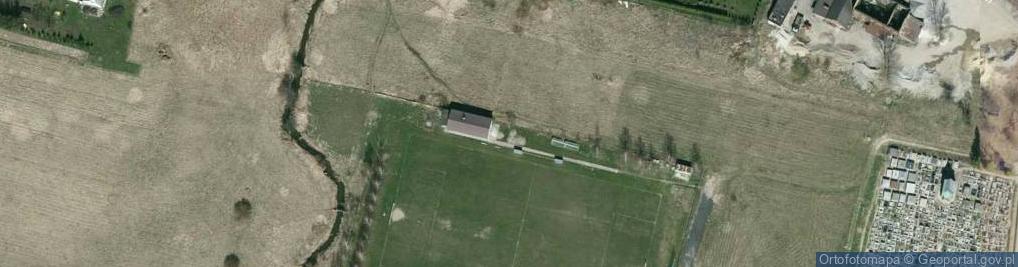 Zdjęcie satelitarne Stadion piłkarski Tęcza Zręcin
