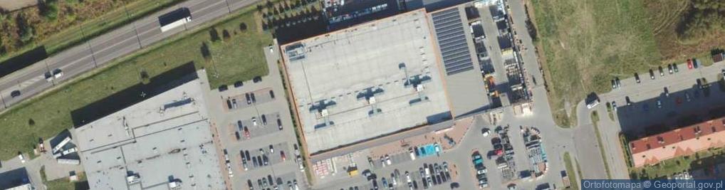 Zdjęcie satelitarne Bricoman Biała Podlaska Sobieskiego