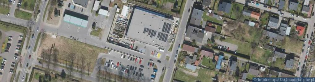 Zdjęcie satelitarne Bricomarche - Sklep