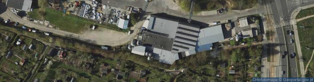 Zdjęcie satelitarne Browar Kormoran