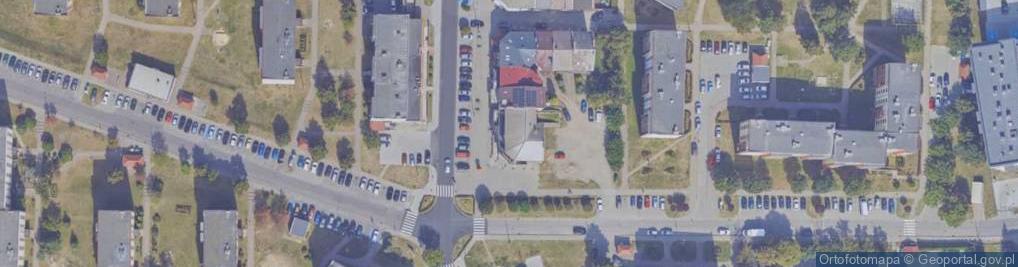 Zdjęcie satelitarne BS w Brodnicy - Bankomat