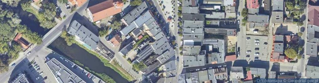 Zdjęcie satelitarne BS w Brodnicy - Bankomat