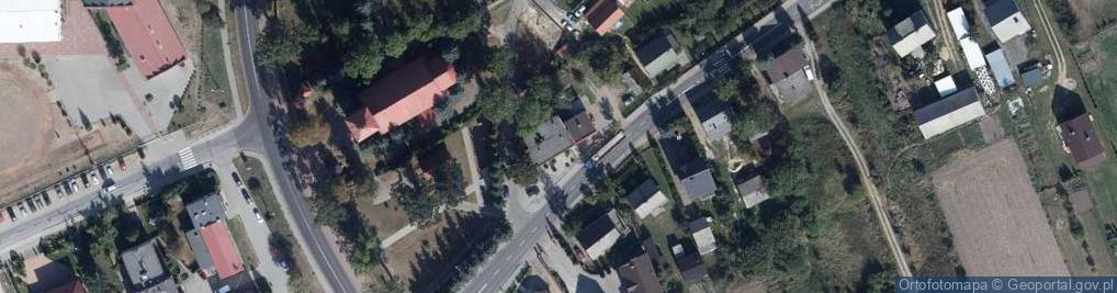 Zdjęcie satelitarne BS Brodnica, oddział w Osieku