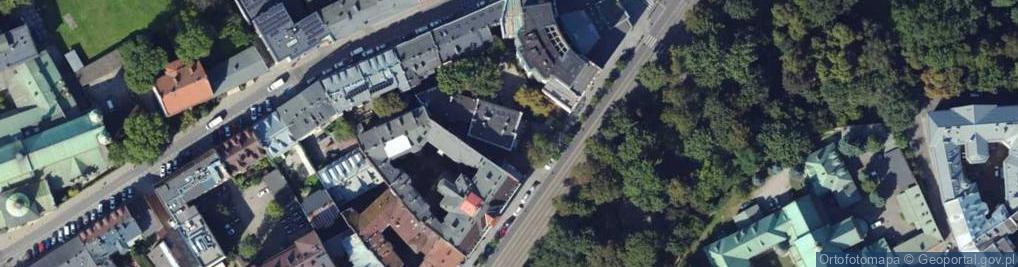 Zdjęcie satelitarne BSR Kraków