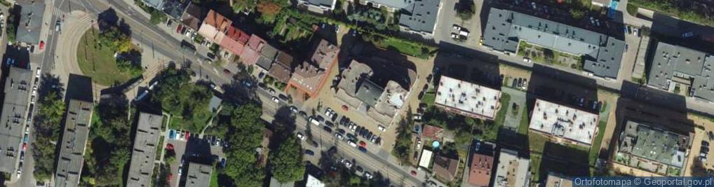 Zdjęcie satelitarne BSR Kraków