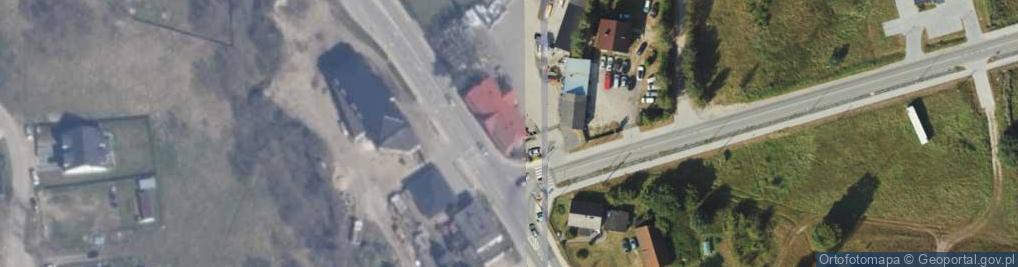 Zdjęcie satelitarne A i Z. Skład materiałów budowlanych