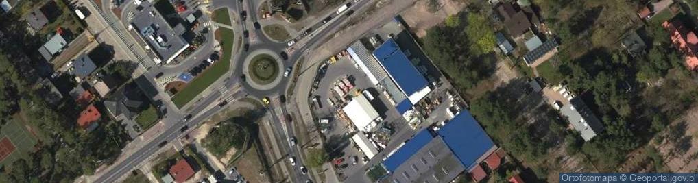Zdjęcie satelitarne ABUD Market Budowlany
