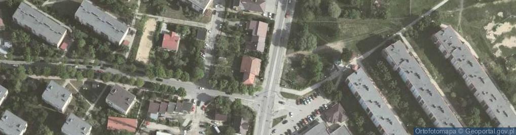 Zdjęcie satelitarne Allbud