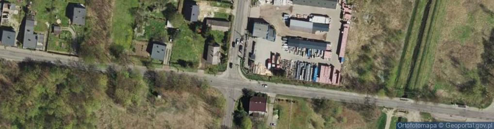 Zdjęcie satelitarne ANITEX Handel Materiałami Budowlanymi
