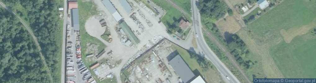 Zdjęcie satelitarne Blachmix - pokrycia dachowe